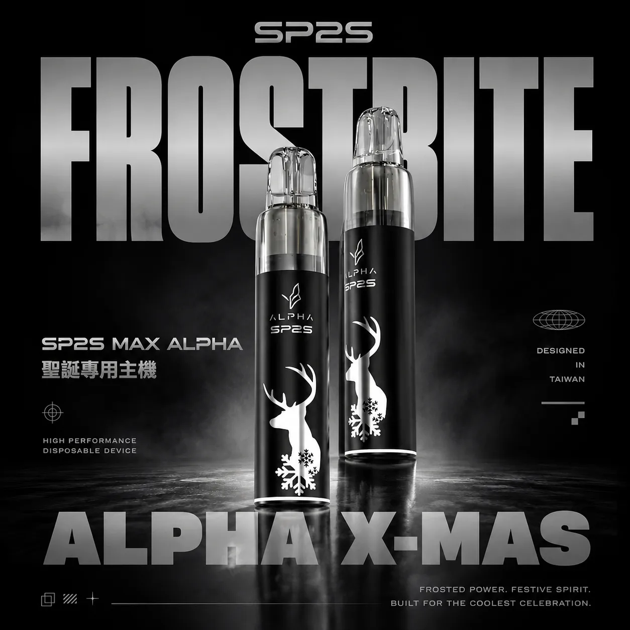 ChatGPT Image 2026年6月18日 下午07_37_10 SP2S MAX ALPHA 聖誕限定主機|紅金塗裝 穩壓輸出系統 Type-C快充 MAX系列專用 台灣現貨