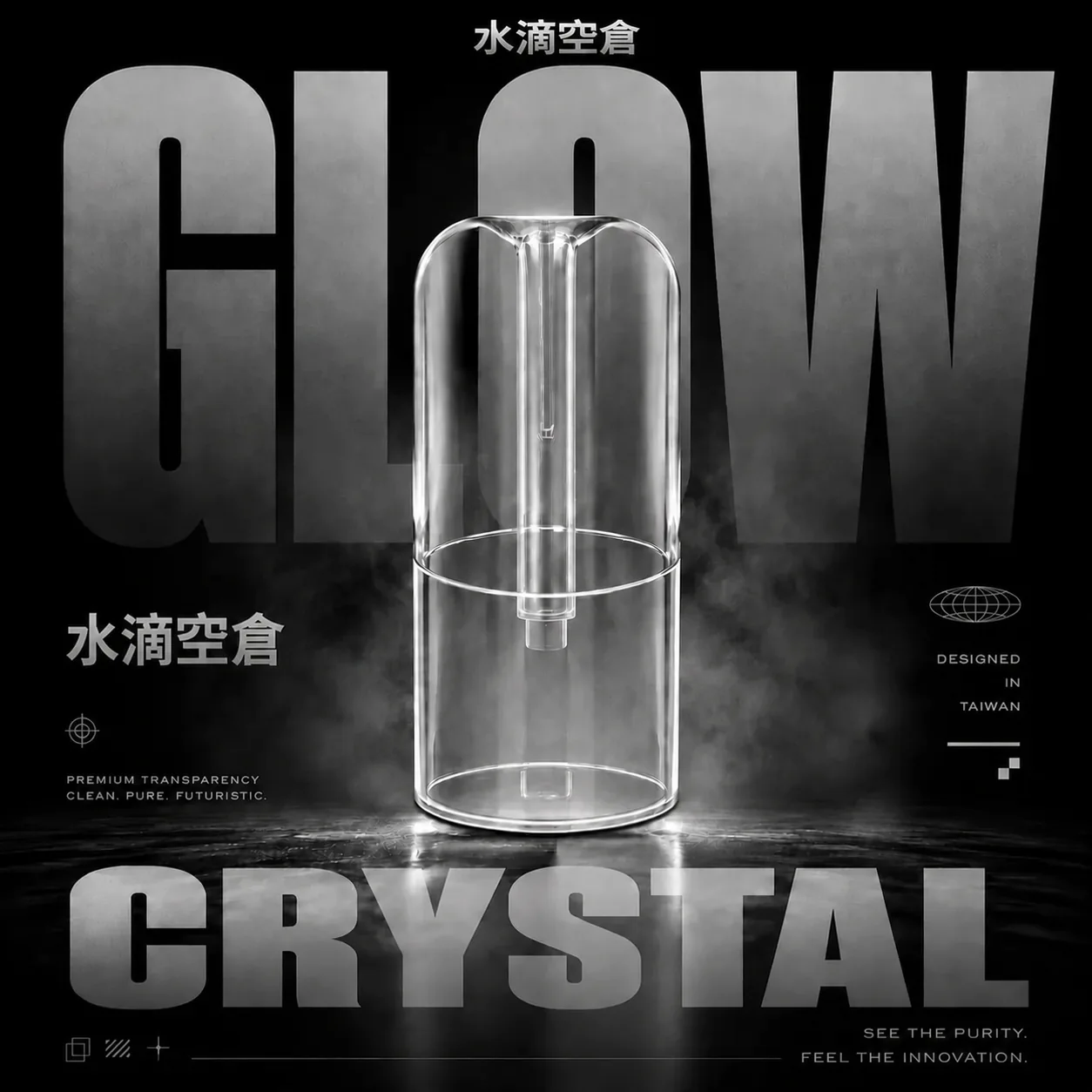 水滴一代通用空倉｜陶瓷芯底部注油 可重複使用 台灣現貨