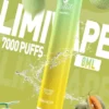 LIMI 7000口拋棄式電子煙｜3.5%尼古丁鹽 650mAh電池 LED發光設計 可充電式 台灣現貨