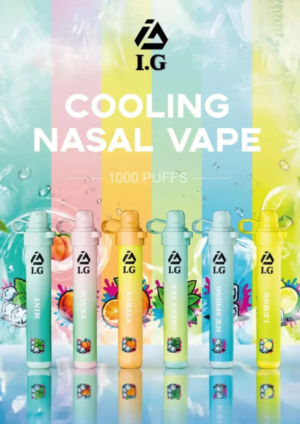 I.G 夏威夷鼻通鼻吸薄荷棒｜6款清新香氣 涼感醒神 隨身便攜鼻吸棒 日常清新必備 台灣現貨