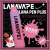 LANA一次性9000口-草莓牛奶-scaled LANA PEN PLUS 9000口拋棄式電子煙|3%尼古丁鹽黃金配比 15ml巨量儲油 Mesh網芯 Type-C充電 台灣現貨