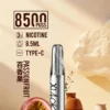 XIAOKE 梟客 8500口拋棄式電子煙｜3%尼古丁鹽配比 8.5ml儲油容量 Type-C充電設計 長效續航 台灣現貨